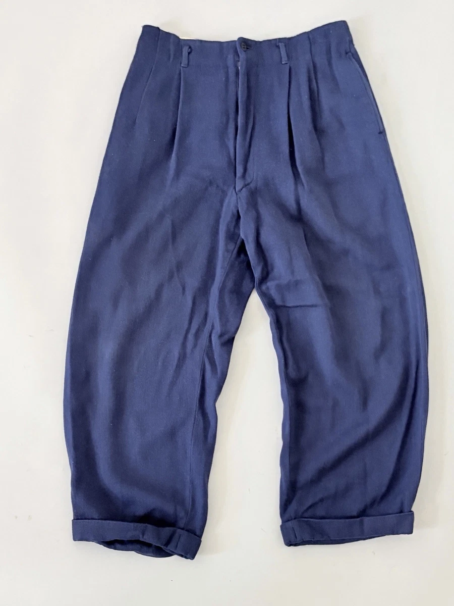 Gabardine Casual Vintage Pants for Men for sale | eBay