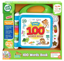 Leapfrog Learning Friends 100 Words Bilingual Book Toddlers Kids Leap Frog NEW