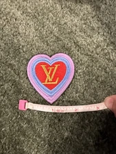 Colorful Logo Heart Iron On Patch Trucker Hat Bar Supplies Wholesale Designer