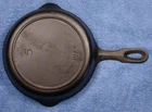 GRISWOLD IRON MOUNTAIN #5 SKILLET, 1030A, restored and seasoned