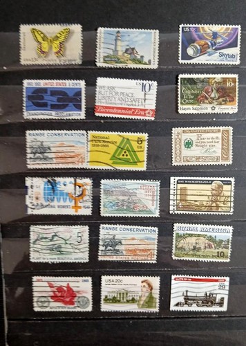 All Different US Stamp Collection And All The Stamps Are Different Free Shipping - Picture 10 of 12