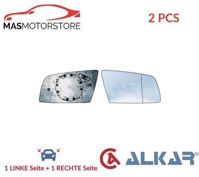 AUßENSPIEGEL SPIEGELGLAS PAAR ALKAR 6422856 2PCS A NEU OE QUALITÄT