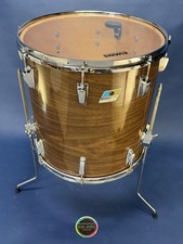 B/O Badge pointed  Ludwig 16x16 Floor Tom Walnut Cortex