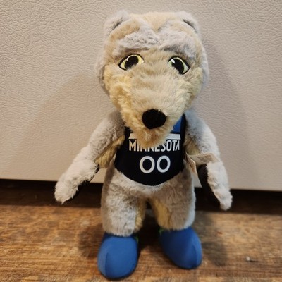 Minnesota Timberwolves Crunch Plush Bleacher Creatures Hardwood Classic Blue 10''