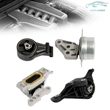 For Chevy Impala 2014-2018 3.6L Auto Trans Engine Motor & Trans Mount 4PCS Set