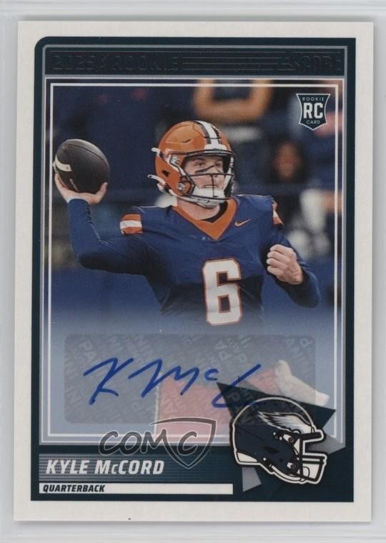 Kyle McCord Panini Score #73 Autograph