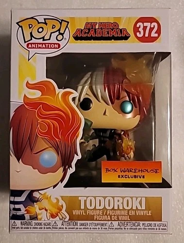 Funko Pop! Vinyl: My Hero Academia - Todoroki (Metallic) #372 Box Warehouse
