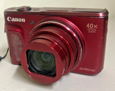 Canon SX720 HS Compact Digital Camera 20.3MP Lens Error, Reboot Loop