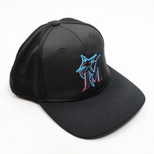 Florida Marlins Hat Team MLB OC Sports Adjustable Miami Baseball Cap Black NEW