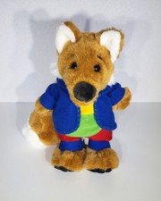 McGraw Hill Fox in a Box 2000 Full Body Hand Puppet Plush Stuffed Animal Toy 14"