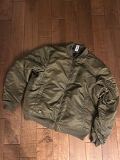 Triple Aught Design Men's MA-1 Flight Bomber Jacket - Olive Green Size XL