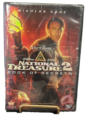 WALT DISNEY National Treasure 2: Book Of Secrets DVD - NEW & SEALED Nicolas Cage