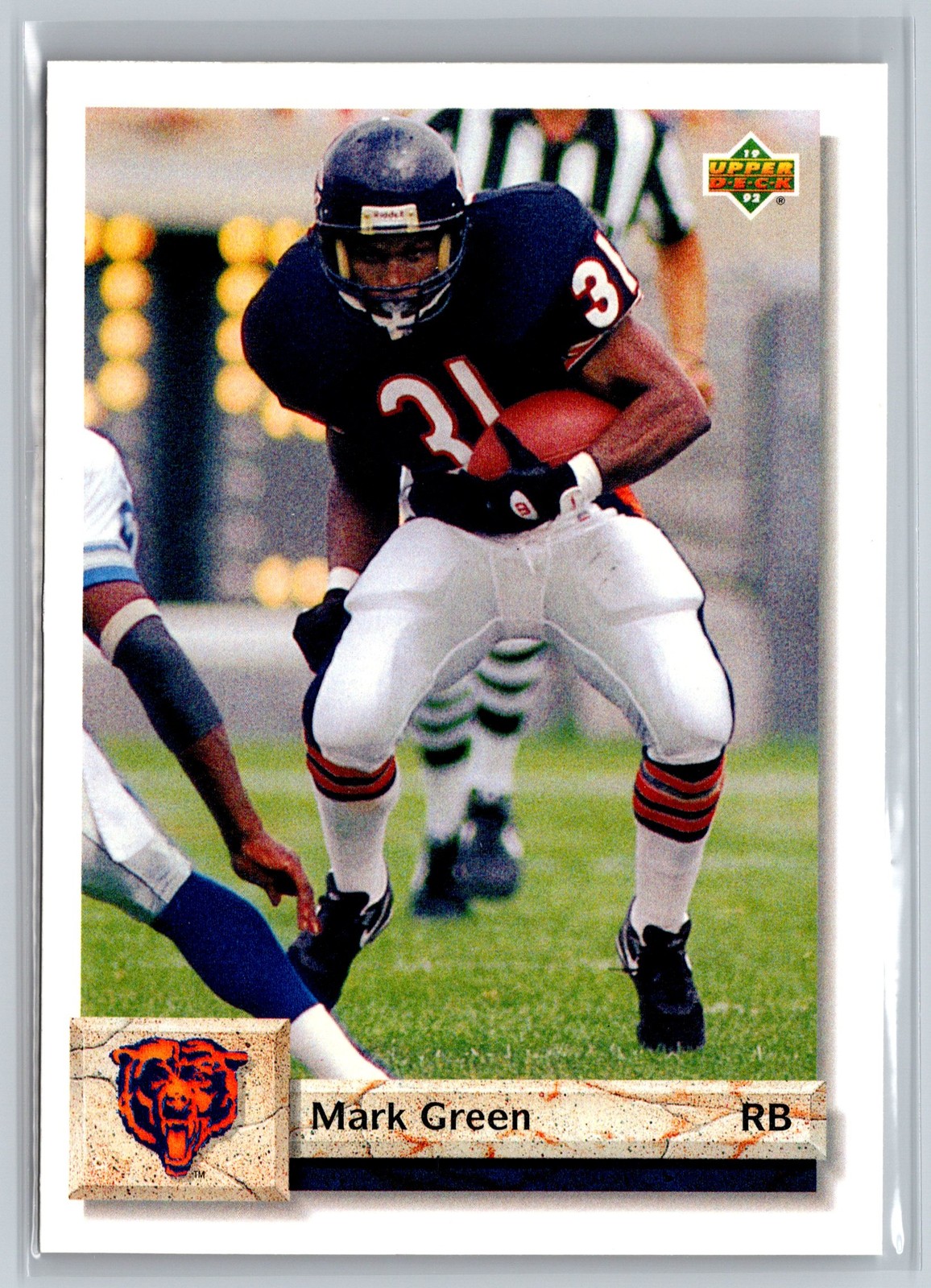1992 Upper Deck #546 Mark Green Chicago Bears