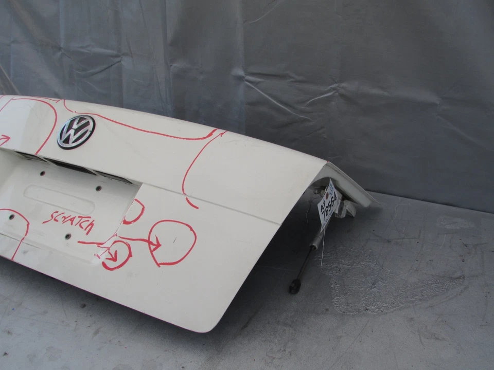 2000-2001-2002-2003-2004-2005 VOLKSWAGEN JETTA GLI REAR TRUNK LID COVER OEM - Image 3 of 4