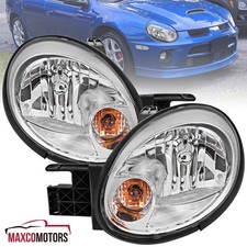 Headlights Fits 2003-2005 Dodge Neon Crystal Head Lamps Leftright Pair 03 04 05 Headlights Fits 2003-2005 Dodge Neon Crystal Head Lamps Leftright Pair 03 04 05
