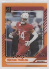 2024 Panini Clearly Donruss Orange 54/199 Michael Wilson #2 18kg