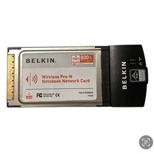 BELKIN Wireless Pre-N 802.11g Notebook Network PCMCIA Card  F5D8010