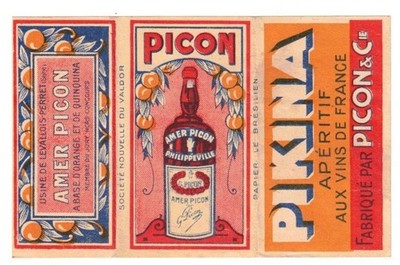 Alter Picon Zigarettenpapierblock