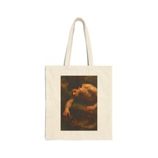 Mythical Cotton Canvas Tote Bag - Eco-Friendly, Reusable Shopping Bag, ... 