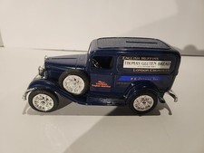 ERTL 1932 Ford Delivery Van Coin Bank 1992 Thomas English Muffins pre-owned