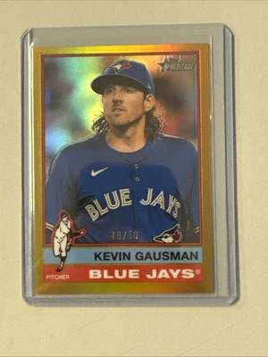 2025 Topps Heritage Kevin Gausman Gold /50 | eBay