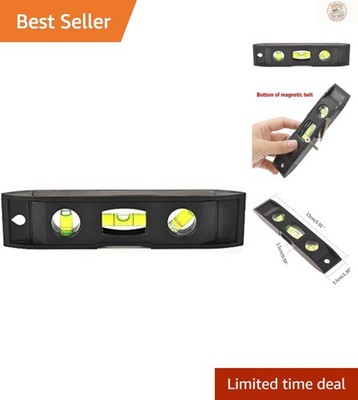 Lightweight 6-Inch Magnetic Torpedo Level - Ideal for Home & Office DIY Projects
