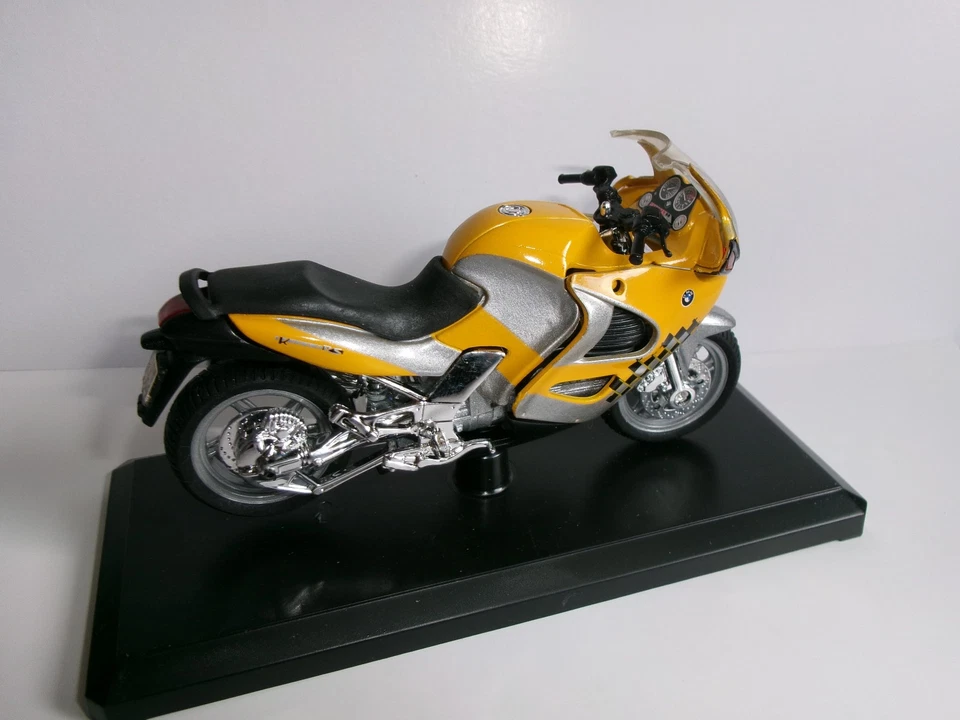 BMW K 1200 RS GELB 1:18 MAJORETTE - Bild 3 von 3