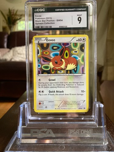 Eevee graded CGC 9 for sale on eBay