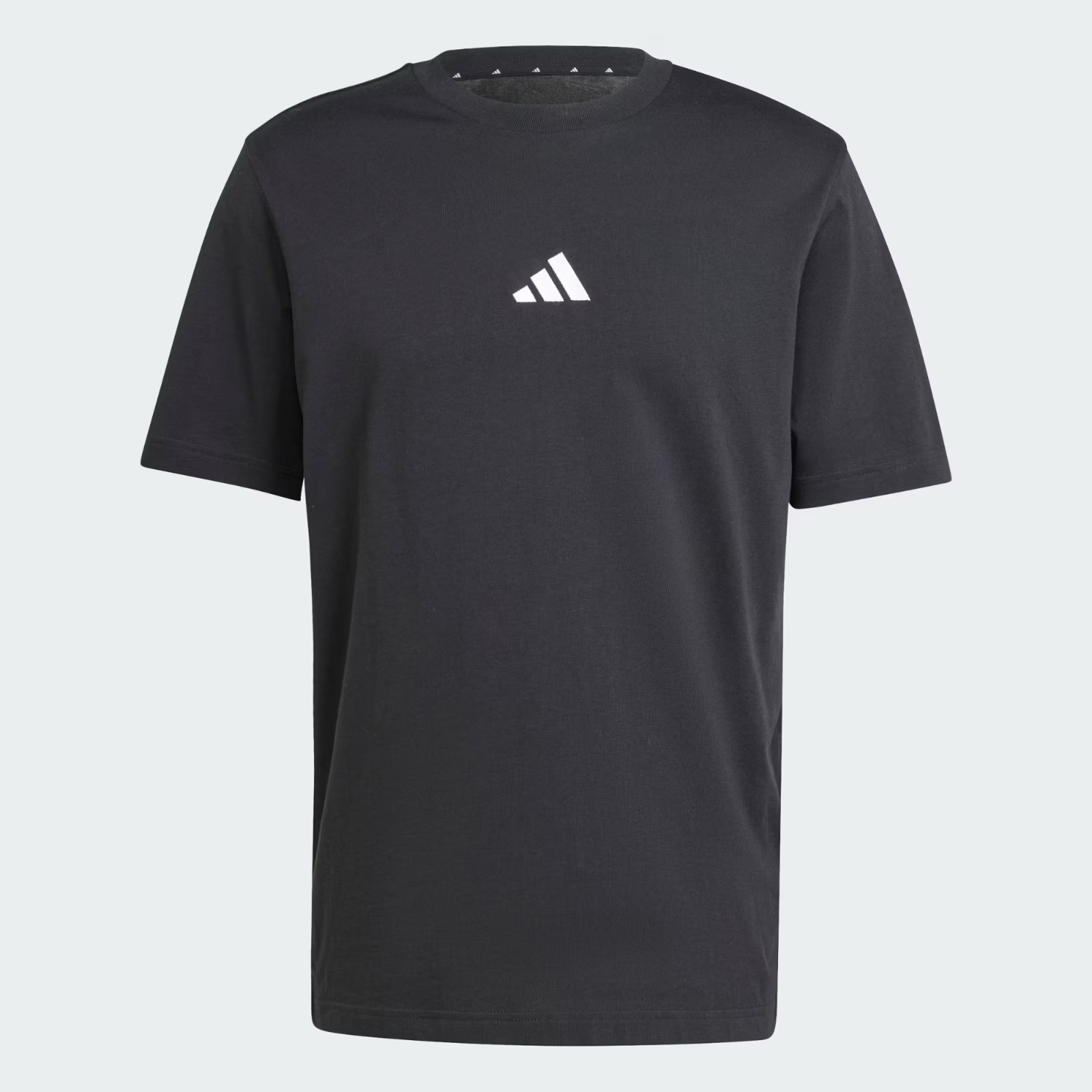 Adidas Essentials Small Logo Single Jersey T-Shirt Sport Gym Freizeit JE9024