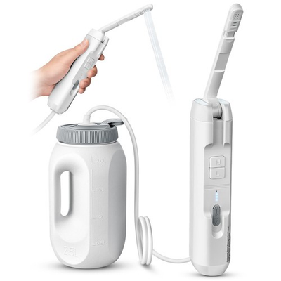 #ad Portable Bidet Travel Pressure Flush Angle IPX7 Waterproof 1600mAh Electric 2.5L $60.21