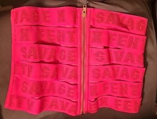 SAVAGE X Fenty Corset CINCHER Size 2XL/3X womens lace zip up