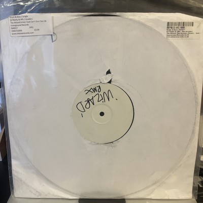 DJ Marky & XRS - The Wizard (The Invaderz Remix)/Just Can't Give You Up 12'' D&B