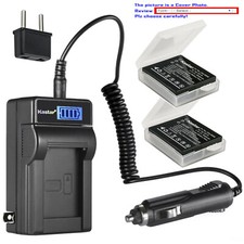 Kastar Battery LCD AC Charger for Ricoh DB-60 DB65 Ricoh GR Digital IV Caplio R3