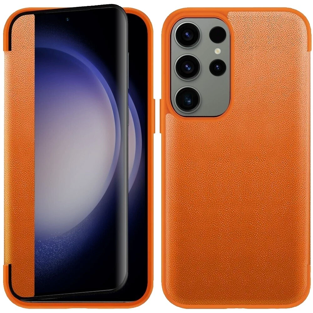 Teléfono Celular de Cuero flip Casos Para Samsung