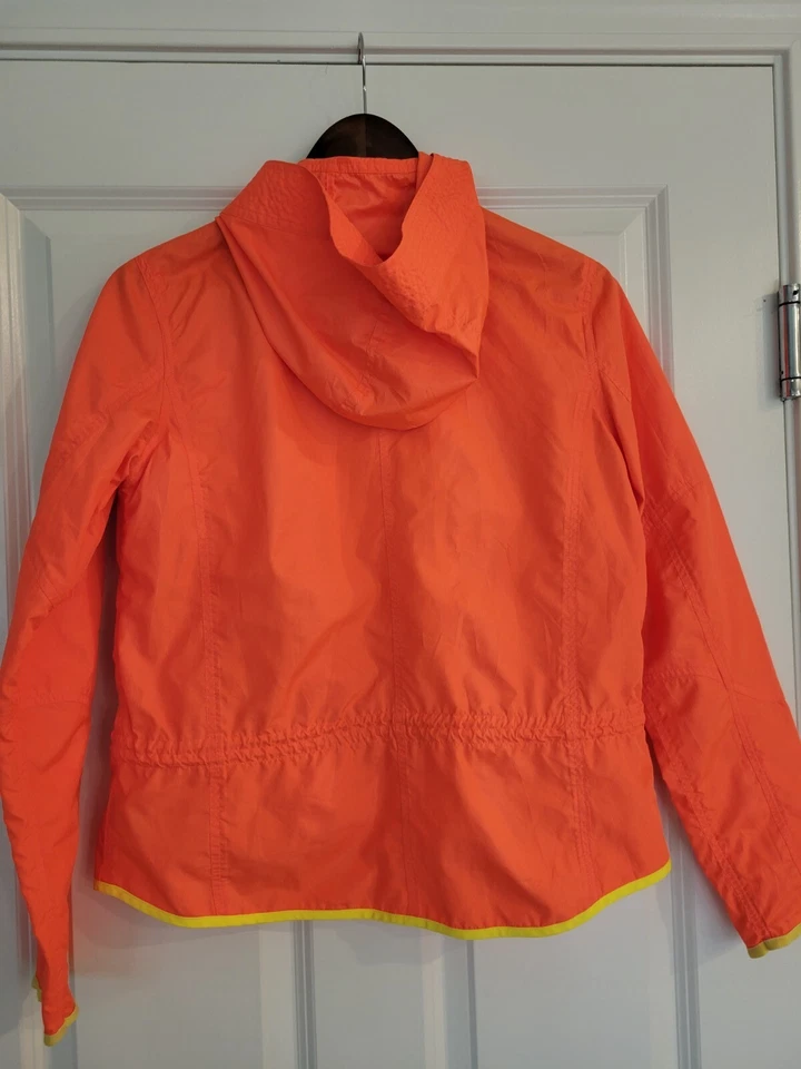 Ralph Lauren Travel Women's, Orange Rain Coat Jacket SIZE S/P. - Image 3 of 4