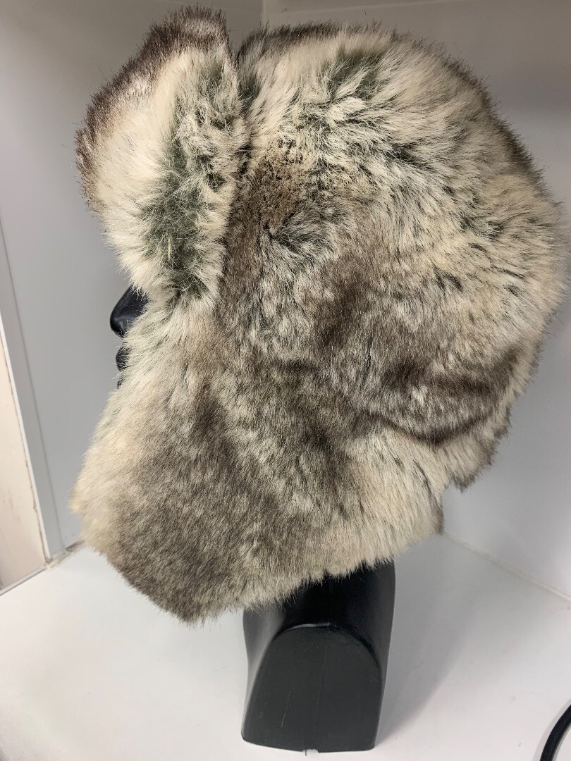 Mens BARTS 100 Faux Fur Trapper Hat UK 1 Size CG N18 eBay