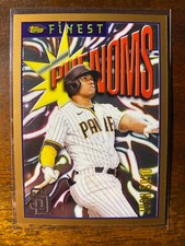 2023 Topps Finest Flashbacks Juan Soto #90 Phenoms San Diego Padres