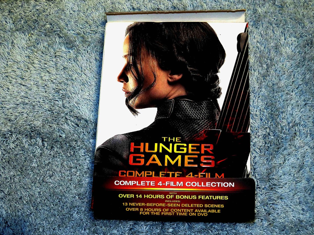 The Hunger Games: Complete 4 Film Collection (DVD, 2016