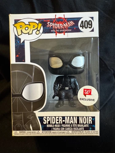 Funko Pop! Marvel Spider-Man Noir #409 Walgreens Exclusive NIB