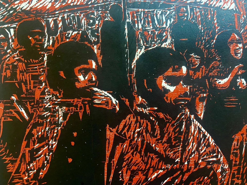 ASARO APPO Firmado Yesca 06 xilografía Francisco Toledo Rufino Tamayo Rodolfo Nieto Foto 3 de 4