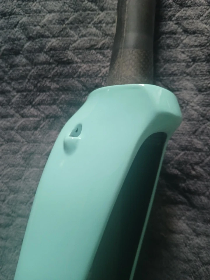 Horquilla delantera Bianchi Oltre XR4 2020 freno de disco Foto 4 de 4