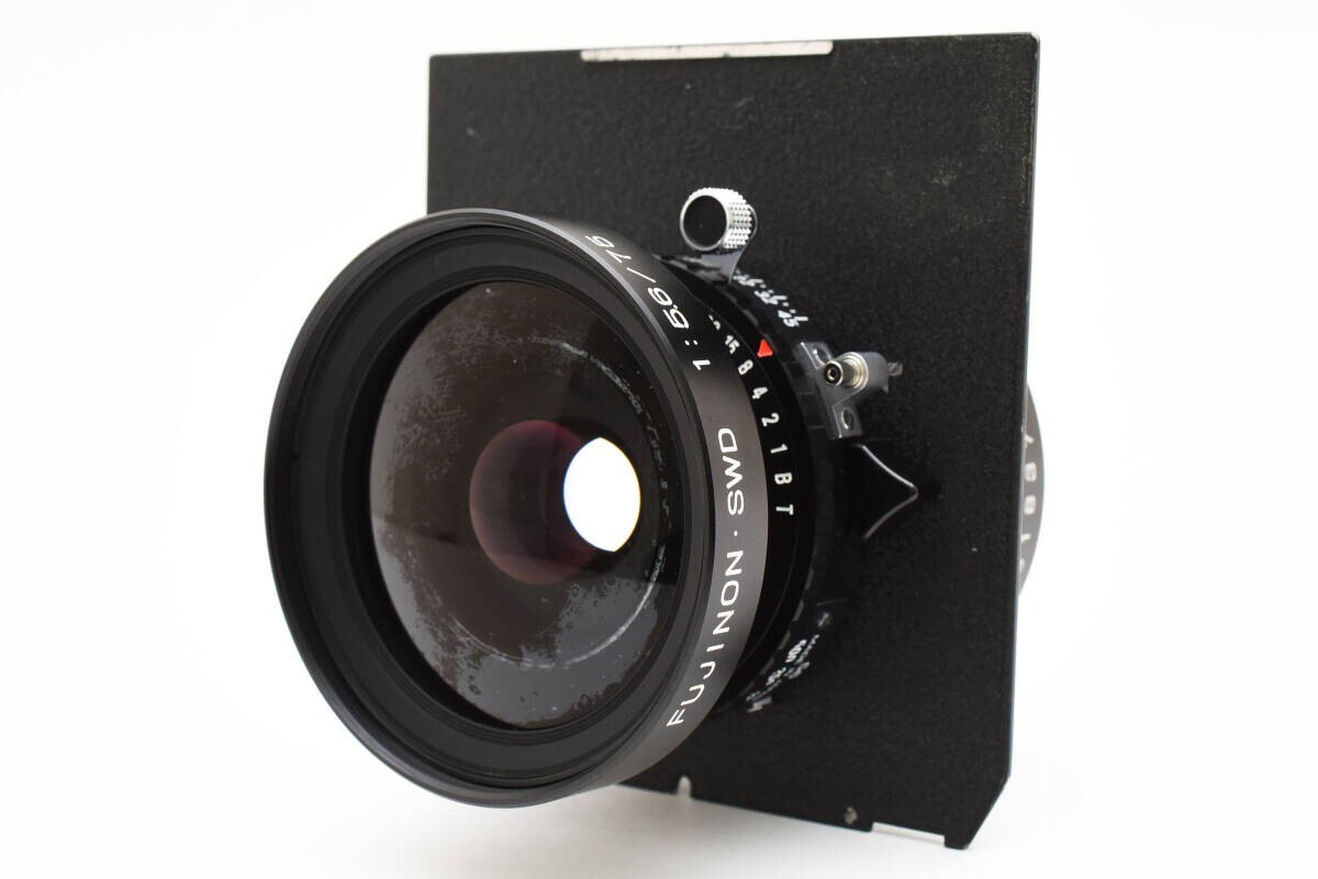 Fuji Fujinon SWD 75mm f5.6 Large Format Lens Copal Shutter Fuji Fujinon SWD 75mm f5.6 Large Format Lens Copal Shutter