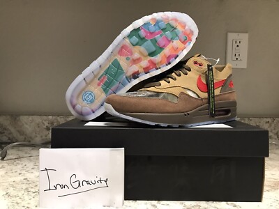 NWT CLOT x Nike Air Max 1 Kiss Of Death KOD Cha Size 10