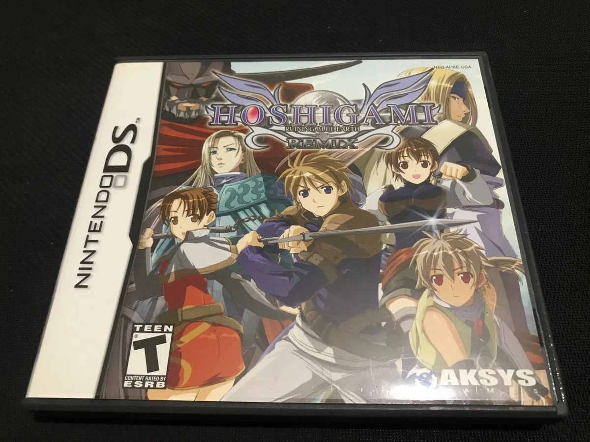 Nintendo DS Hoshigami: Ruining Blue Earth Remix Video Games for