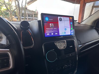 for Chrysler Town & Country 2008-2016 Radio 10.1'' GPS Navigation Apple CarPlay