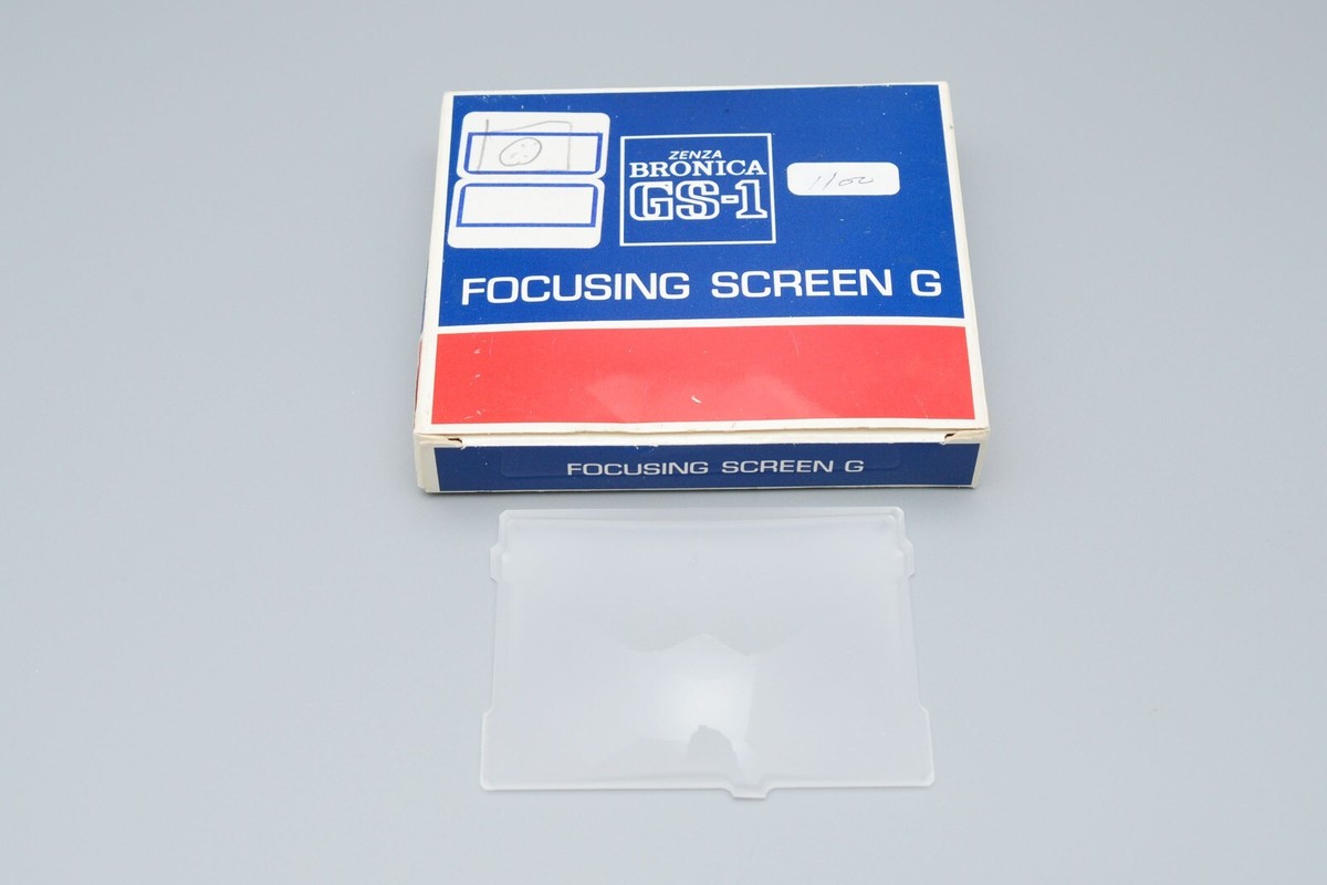 フィルムカメラ ZENZA BRONICA GS-1 FOCUSING SCREEN G UNUSED] Zenza Bronica Focusing Screen G for GS-1 Box from