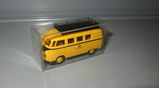 Brekina VW T1 Bus, Kombi mit Dachgepäckträger, Post, Deutsche Bundespost _ H1968