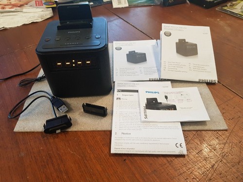 Radio-Réveil PHILIPS AJ3200/12 Station d'accueil Smartphone - Picture 2 of 10