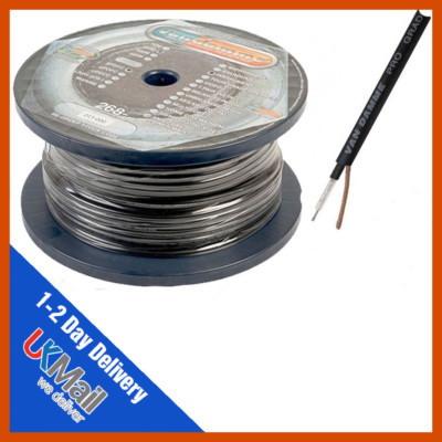 100 x Van Damme XKE Instrument Pro Grade Kabel | Instrumentenkabel | 100m Rolle
