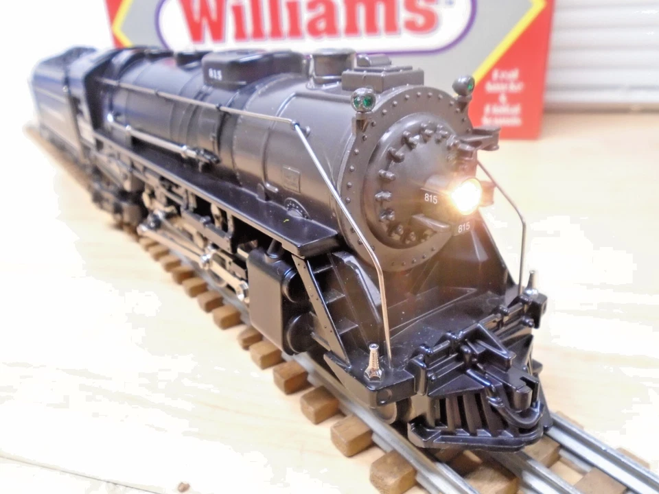 Clean Williams 3Rail NYC METAL Berkshire Loco 2-8-4 & Tender Runs+Reverse OB - Image 3 of 4